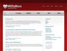Tablet Screenshot of midiamore.com